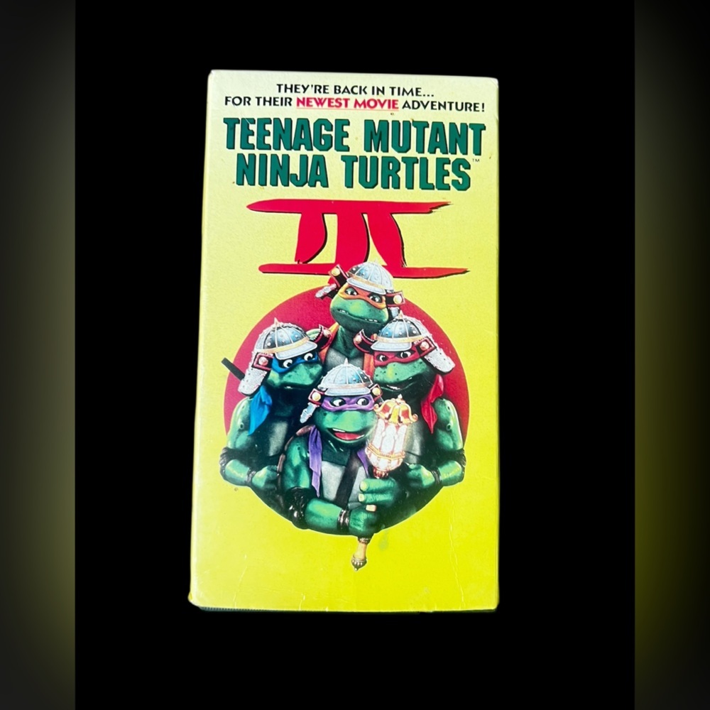 Teenage Mutant Ninja Turtles VHS